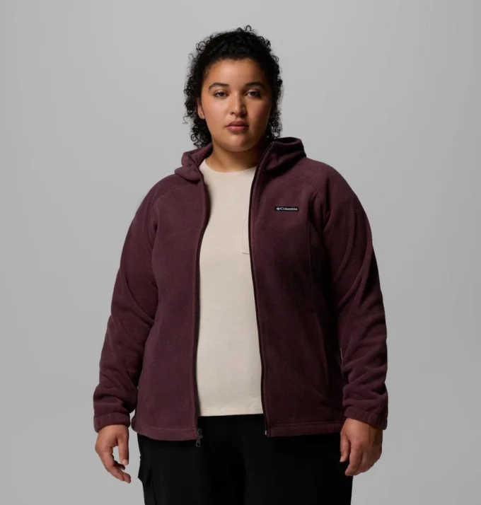 Women Benton Springs™ Full Zip Fleece Hoodie – Plus Size