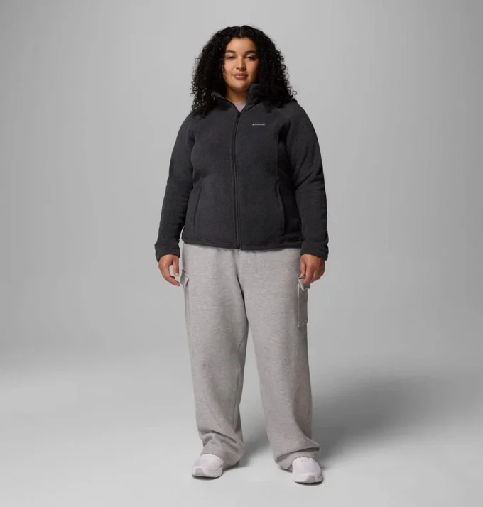 Women Benton Springs™ Full Zip Fleece Jacket – Plus Size