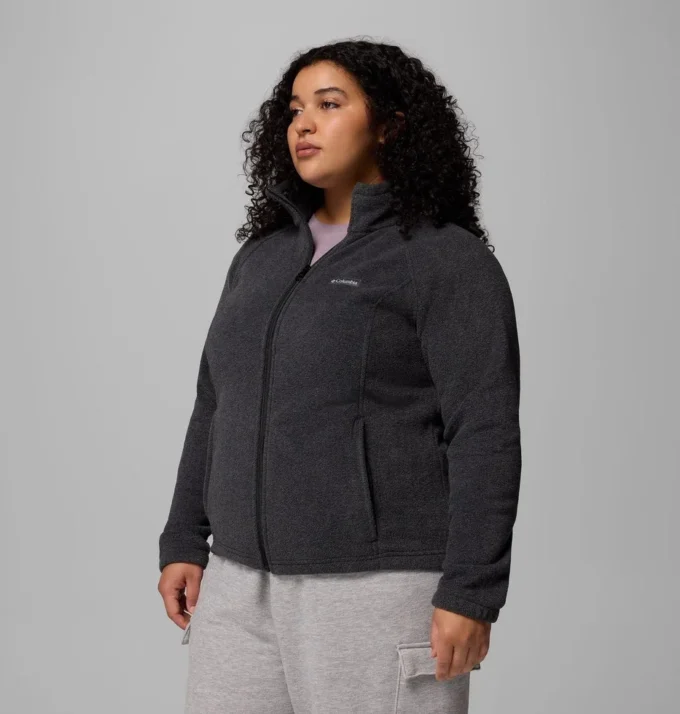 Women Benton Springs™ Full Zip Fleece Jacket – Plus Size