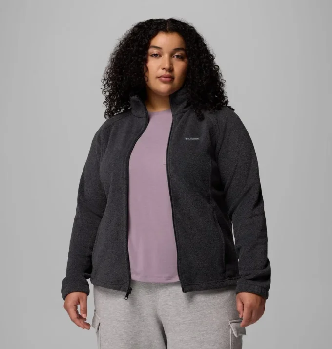 Women Benton Springs™ Full Zip Fleece Jacket – Plus Size