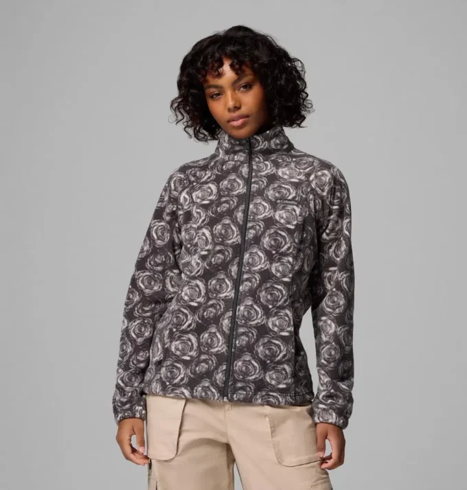 Women Benton Springs™ Printed Full Zip Fleece Jacket