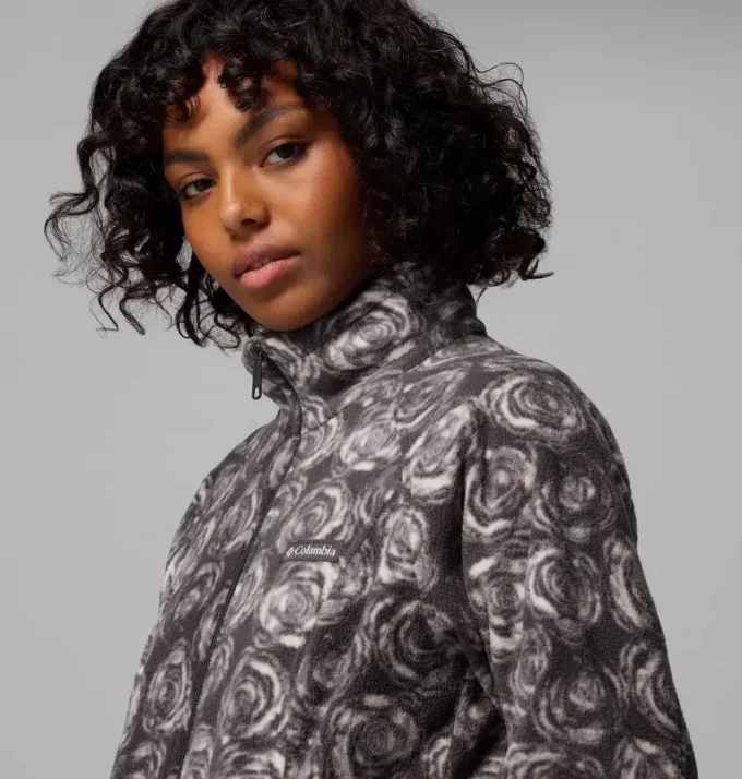 Women Benton Springs™ Printed Full Zip Fleece Jacket