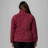 Women Benton Springs™ Printed Full Zip Fleece Jacket – Plus Size