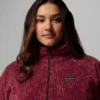Women Benton Springs™ Printed Full Zip Fleece Jacket – Plus Size