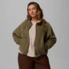 Women Benton Springs™ Relaxed Full Zip Fleece Jacket – Plus Size
