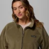 Women Benton Springs™ Relaxed Full Zip Fleece Jacket – Plus Size