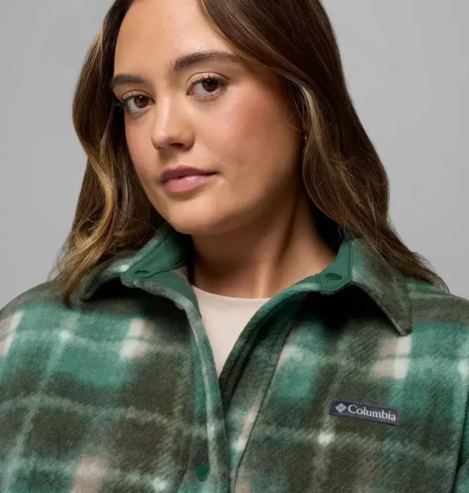 Women Benton Springs™ Shirt Jacket II – Plus Size