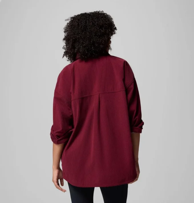 Women Blue Point Creek™ Corduroy Shirt Jacket