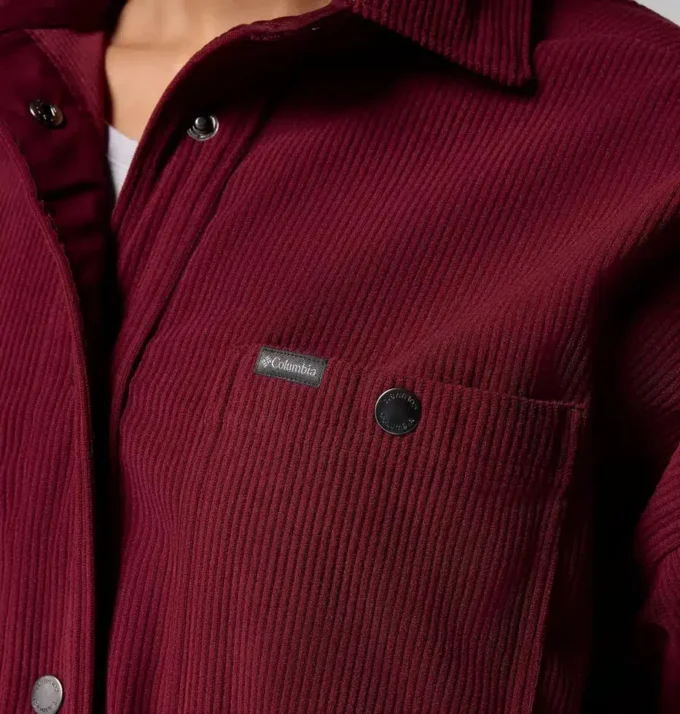 Women Blue Point Creek™ Corduroy Shirt Jacket