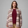 Women Blue Point Creek™ Shirt Jacket – Plus Size