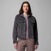Women Blue Point Creek™ Short Corduroy Shirt Jacket