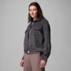 Women Blue Point Creek™ Short Corduroy Shirt Jacket