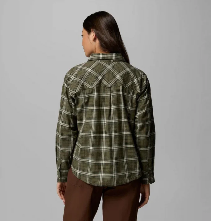 Women Blue Point Creek™ Woven Long Sleeve Shirt