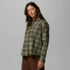 Women Blue Point Creek™ Woven Long Sleeve Shirt
