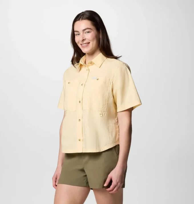 Women Brea Falls™ Woven Short Sleeve Shirt Women Brea Falls™ Woven Short Sleeve Shirt