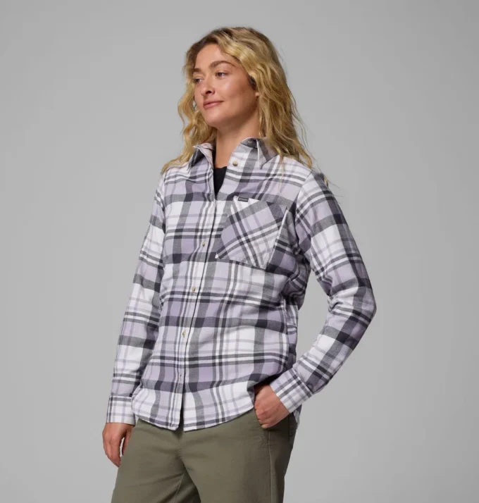 Women Calico Basin™ Flannel Long Sleeve Shirt