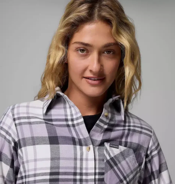 Women Calico Basin™ Flannel Long Sleeve Shirt