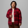Women Calico Basin™ Flannel Long Sleeve Shirt – Plus Size