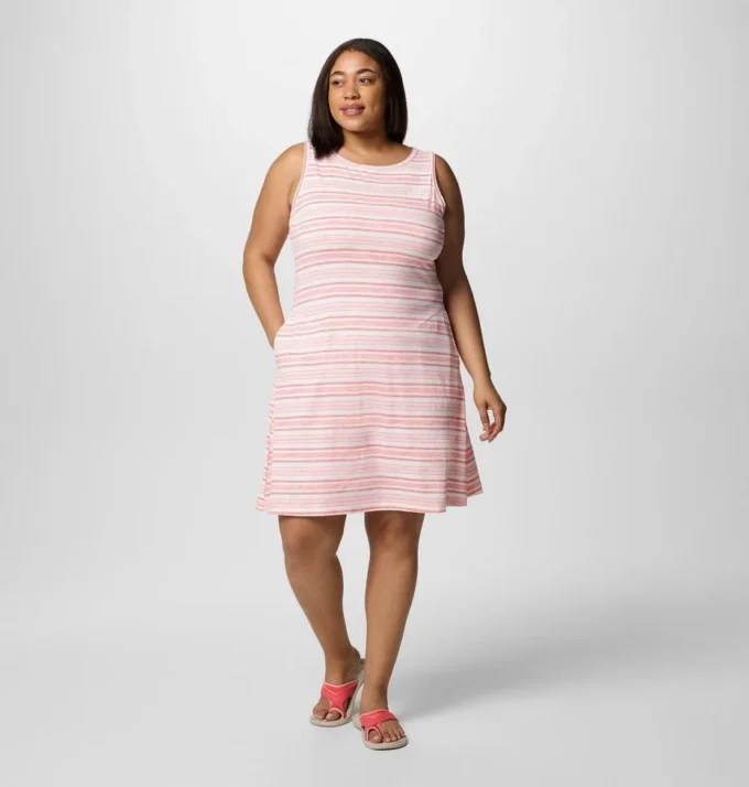 Women Chill River™ Printed Dress – Plus Size Women Chill River™ Printed Dress – Plus Size