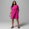 Women Chill River™ Short Sleeve Dress – Plus Size