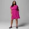 Women Chill River™ Short Sleeve Dress – Plus Size