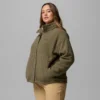 Women Cloud Point™ Snap Fleece Jacket – Plus Size