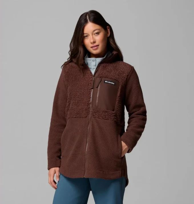 Women Columbia Lodge™ Sherpa Full Zip Fleece Jacket Women Columbia Lodge™ Sherpa Full Zip Fleece Jacket