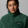 Women Columbia Lodge™ Sherpa Full Zip Fleece Jacket – Plus Size