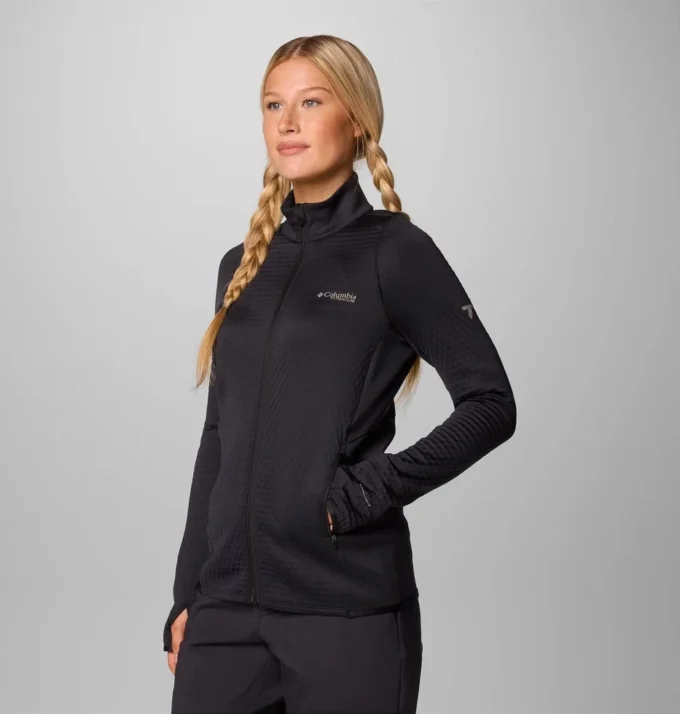 Women Crystal Leaf™ Omni-Heat™ Helix Full Zip Jacket Women Crystal Leaf™ Omni-Heat™ Helix Full Zip Jacket