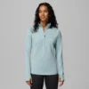 Women Crystal Leaf™ Omni-Heat™ Helix Half Zip Pullover