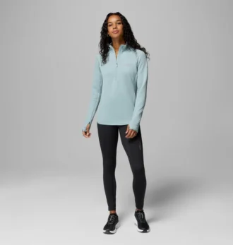Women Crystal Leaf™ Omni-Heat™ Helix Half Zip Pullover