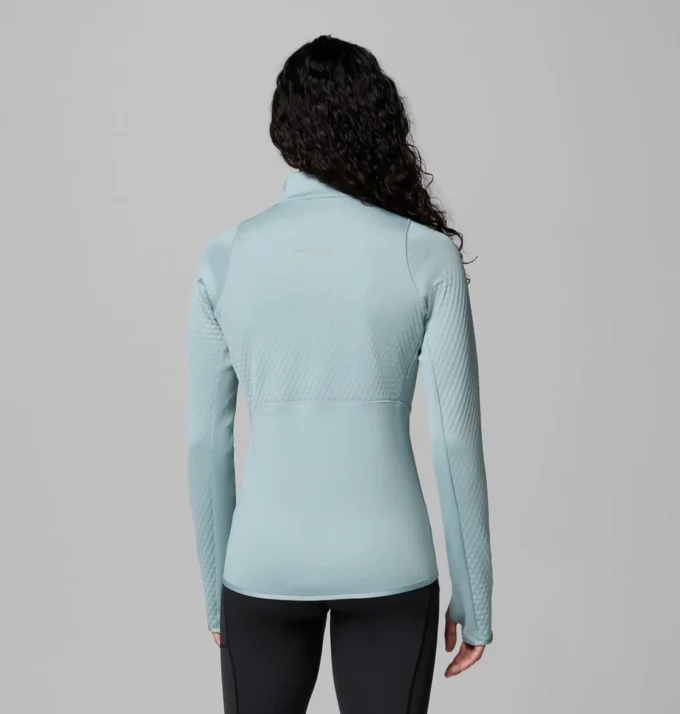 Women Crystal Leaf™ Omni-Heat™ Helix Half Zip Pullover