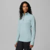 Women Crystal Leaf™ Omni-Heat™ Helix Half Zip Pullover