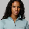 Women Crystal Leaf™ Omni-Heat™ Helix Half Zip Pullover