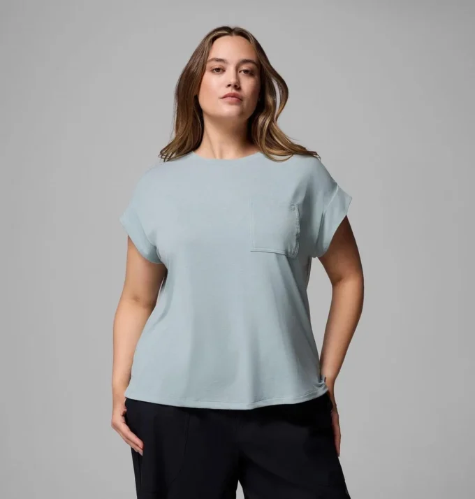 Women Daniela Falls™ Short Sleeve Shirt – Plus Size Women Daniela Falls™ Short Sleeve Shirt – Plus Size