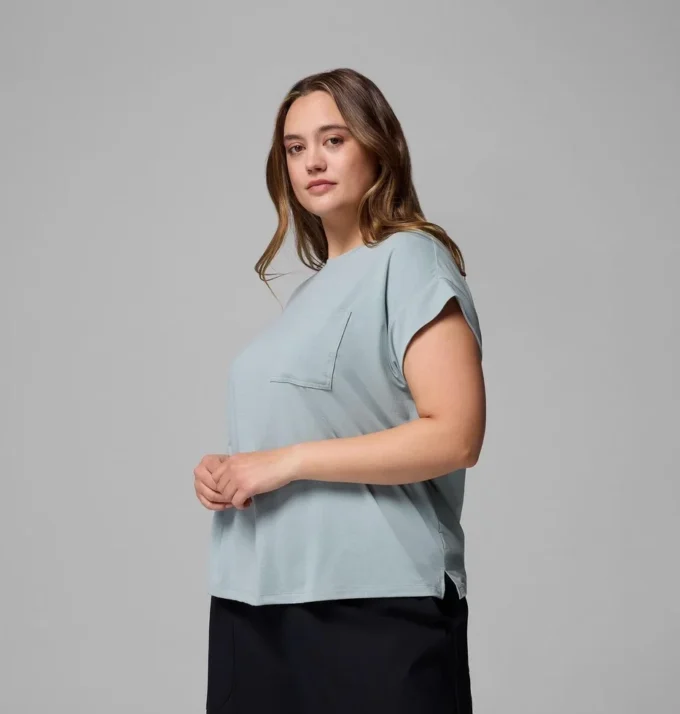 Women Daniela Falls™ Short Sleeve Shirt – Plus Size Women Daniela Falls™ Short Sleeve Shirt – Plus Size