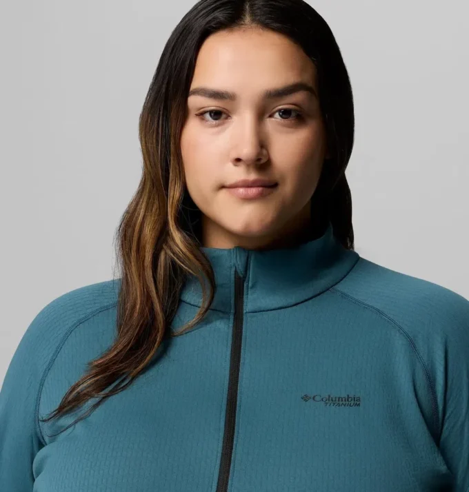 Women DriVenture™ Half Zip Shirt – Plus Size Women DriVenture™ Half Zip Shirt – Plus Size