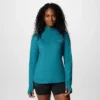 Women Endless Trail™ Half Zip Mesh Long Sleeve Shirt Women Endless Trail™ Half Zip Mesh Long Sleeve Shirt