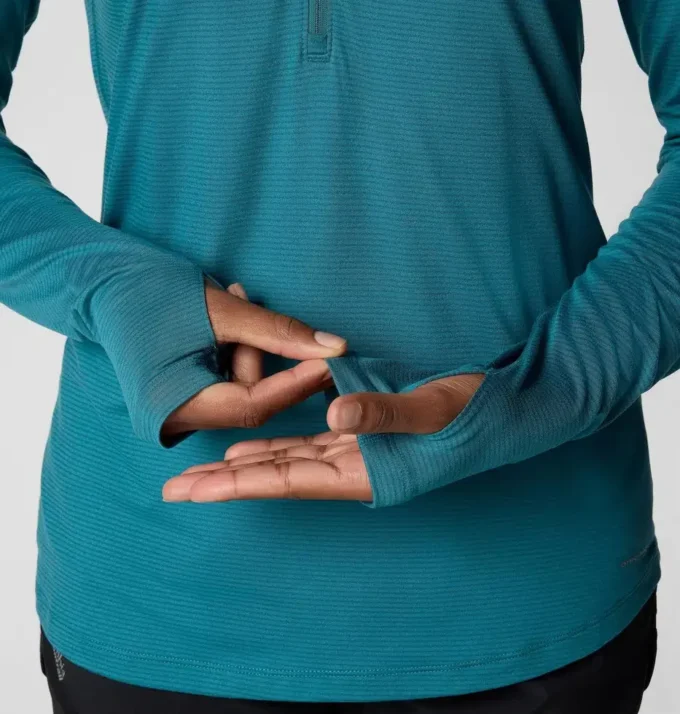Women Endless Trail™ Half Zip Mesh Long Sleeve Shirt Women Endless Trail™ Half Zip Mesh Long Sleeve Shirt