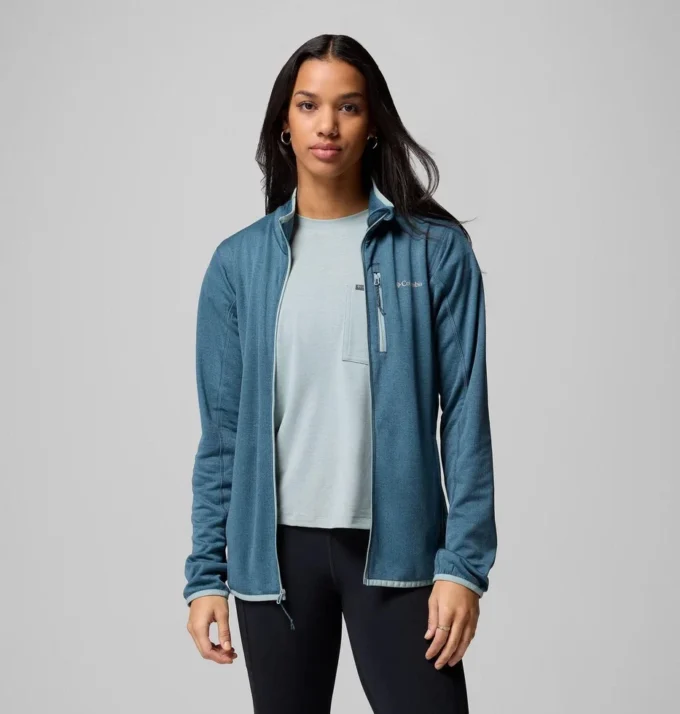 Women Essential Hike™ Grid Fleece Full Zip Jacket Women Essential Hike™ Grid Fleece Full Zip Jacket