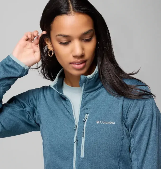 Women Essential Hike™ Grid Fleece Full Zip Jacket Women Essential Hike™ Grid Fleece Full Zip Jacket