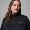 Women Essential Hike™ Grid Fleece Half Zip Jacket – Plus Size Women Essential Hike™ Grid Fleece Half Zip Jacket – Plus Size