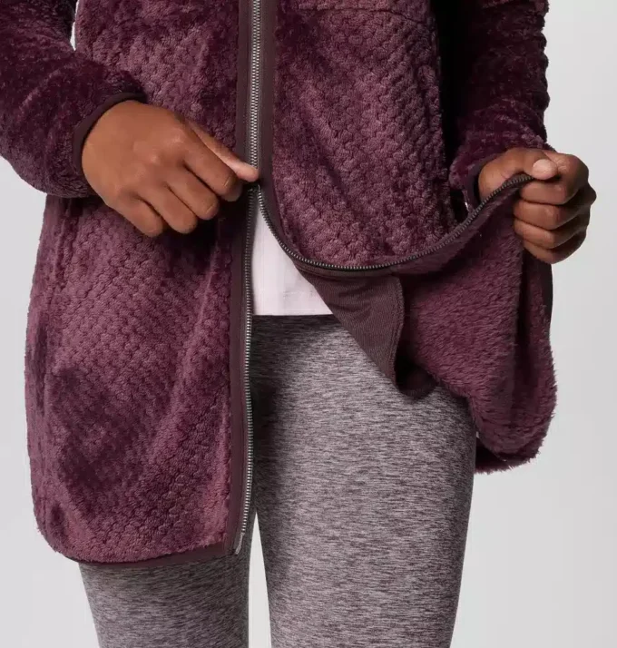 Women Fire Side™ Long Full Zip Fleece Jacket