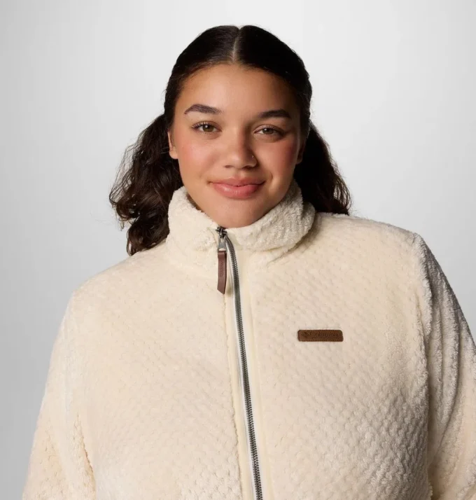Women Fire Side™ Long Full Zip Fleece Jacket – Plus Size