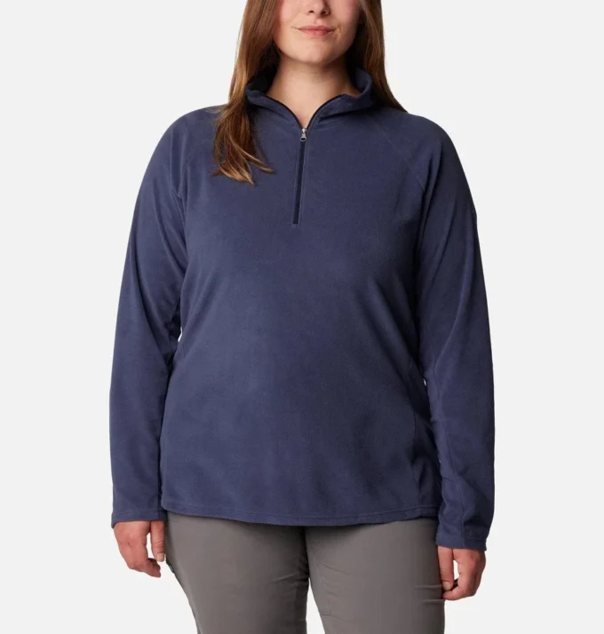 Women Glacial™ IV Half Zip Fleece – Plus Size