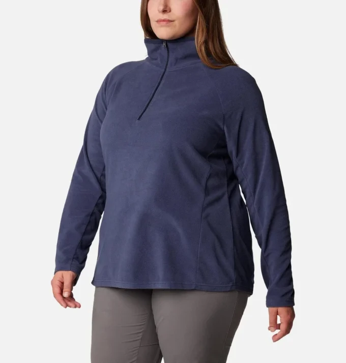 Women Glacial™ IV Half Zip Fleece – Plus Size