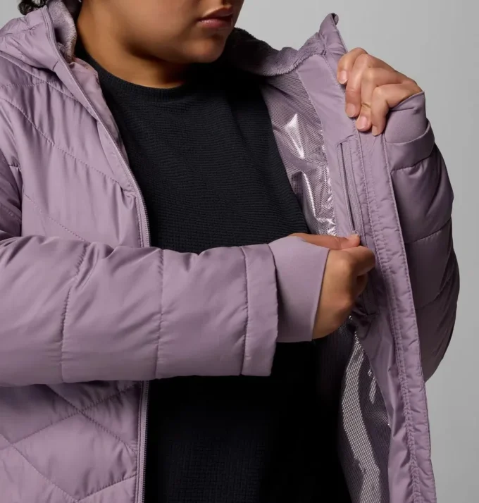 Women Heavenly™ Long Hooded Jacket – Plus Size