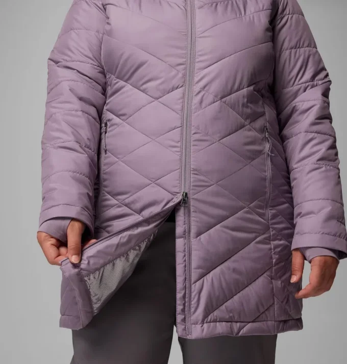 Women Heavenly™ Long Hooded Jacket – Plus Size