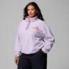 Women Helvetia™ II Cropped Half Snap Fleece Pullover – Plus Size Women Helvetia™ II Cropped Half Snap Fleece Pullover – Plus Size