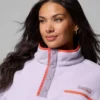 Women Helvetia™ II Cropped Half Snap Fleece Pullover – Plus Size Women Helvetia™ II Cropped Half Snap Fleece Pullover – Plus Size